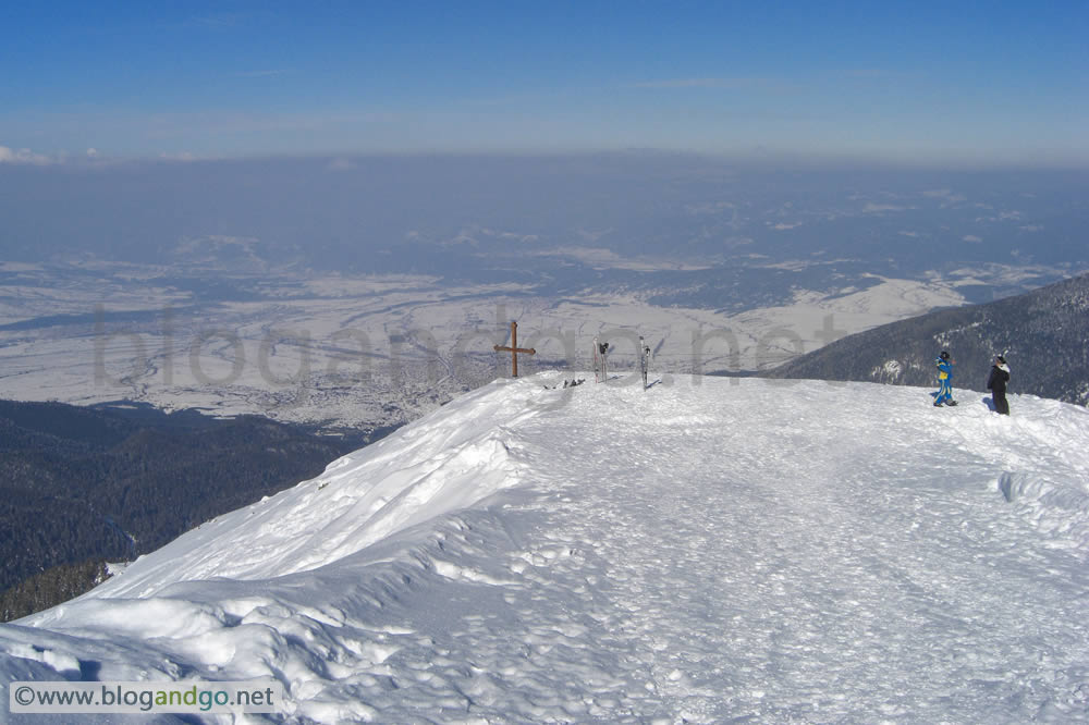 Bansko - At the top of Vihren mountain